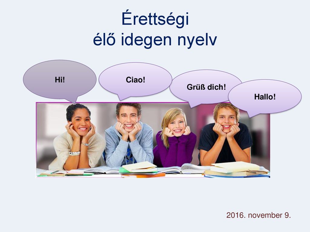 Érettségi élő idegen nyelv ppt letölteni